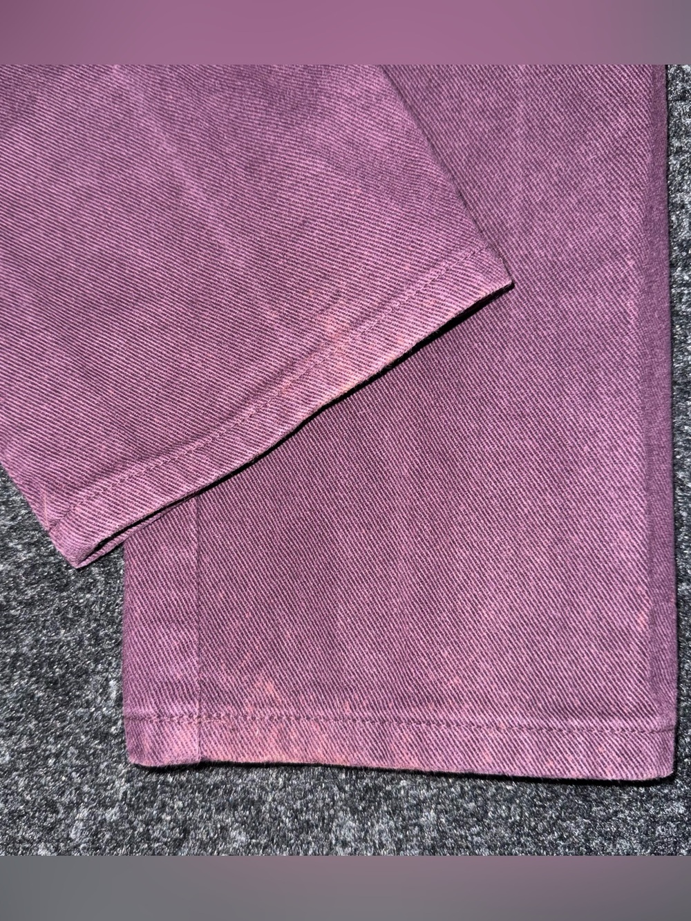Vintage Roughrider Western Jeans High Rise Embellished Cut Out Purple Black 24" - Picture 7 of 14